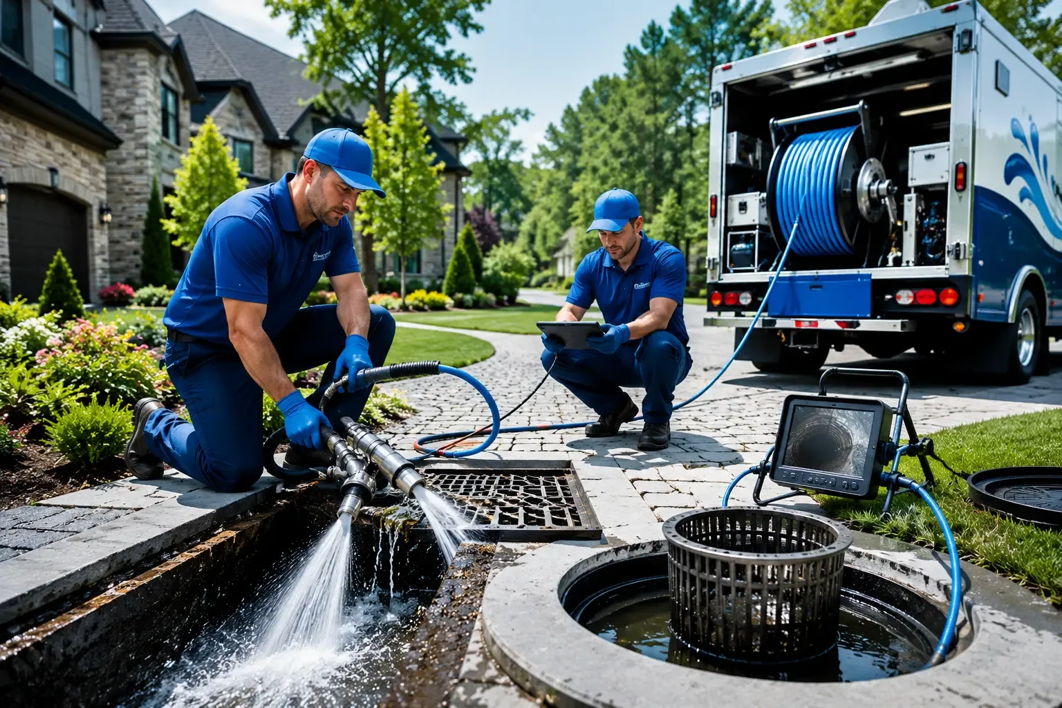 Local outdoor drain cleaning professionals in La Loma, NM