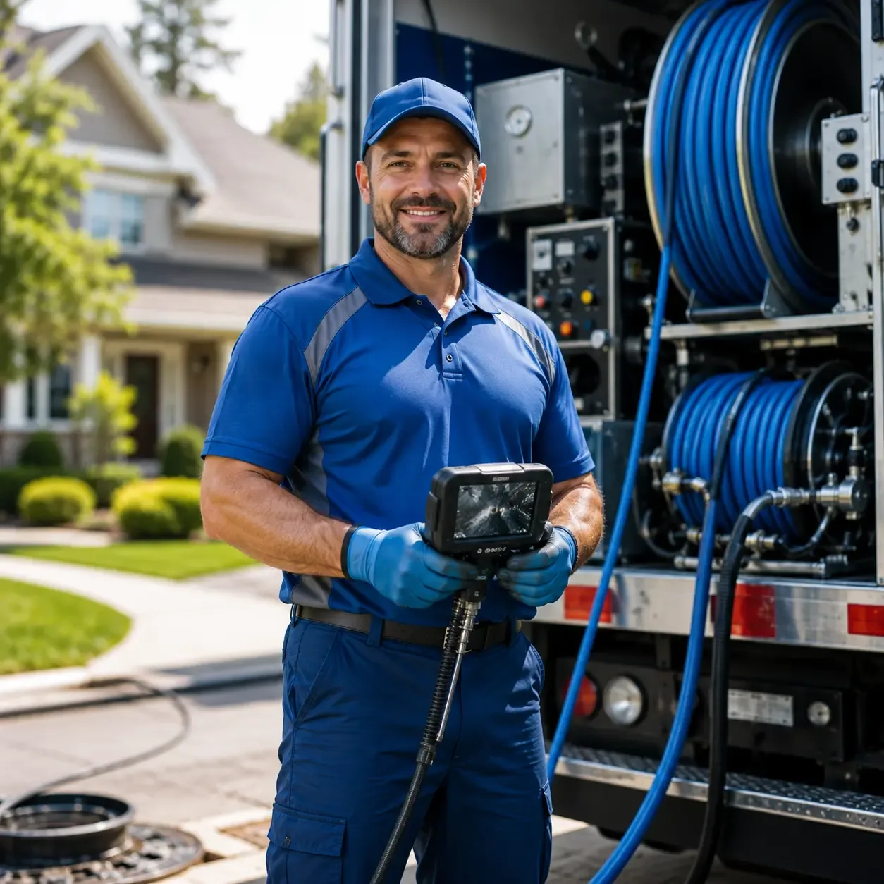 Local outdoor drain cleaning specialists in La Loma, NM